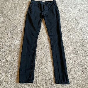 BULLHEAD denim co. Black high rise skinniest jeans size 0